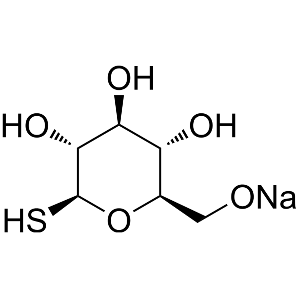 1-Thio-β-D-glucose sodium 10593-29-0